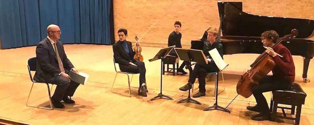 Matthew Schellhorn teaching