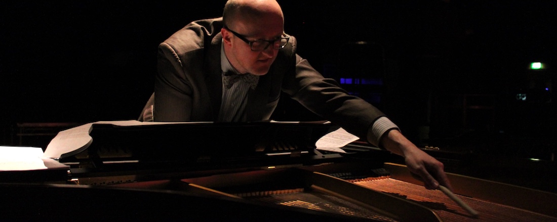 Matthew Schellhorn in studio